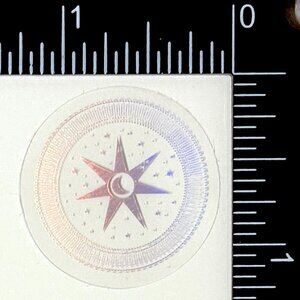 🌀10/$10🌀 Silver Celestial Holographic Translucent Waterproof Vinyl Sticker